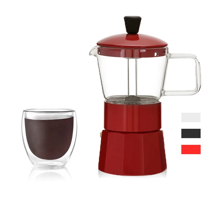 

Eco-Friendly Stocked Espresso Coffee Maker Moka Pot Coffee