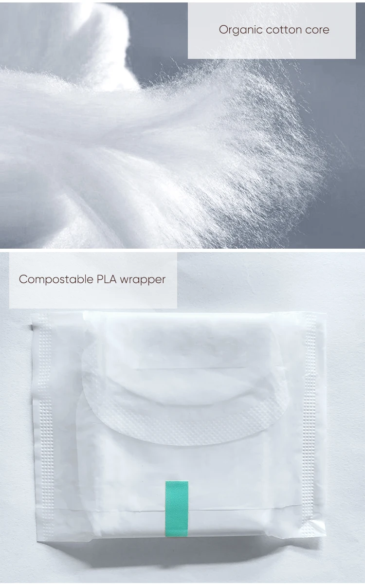 100 Organic Cotton Pads Biologique Sanitary