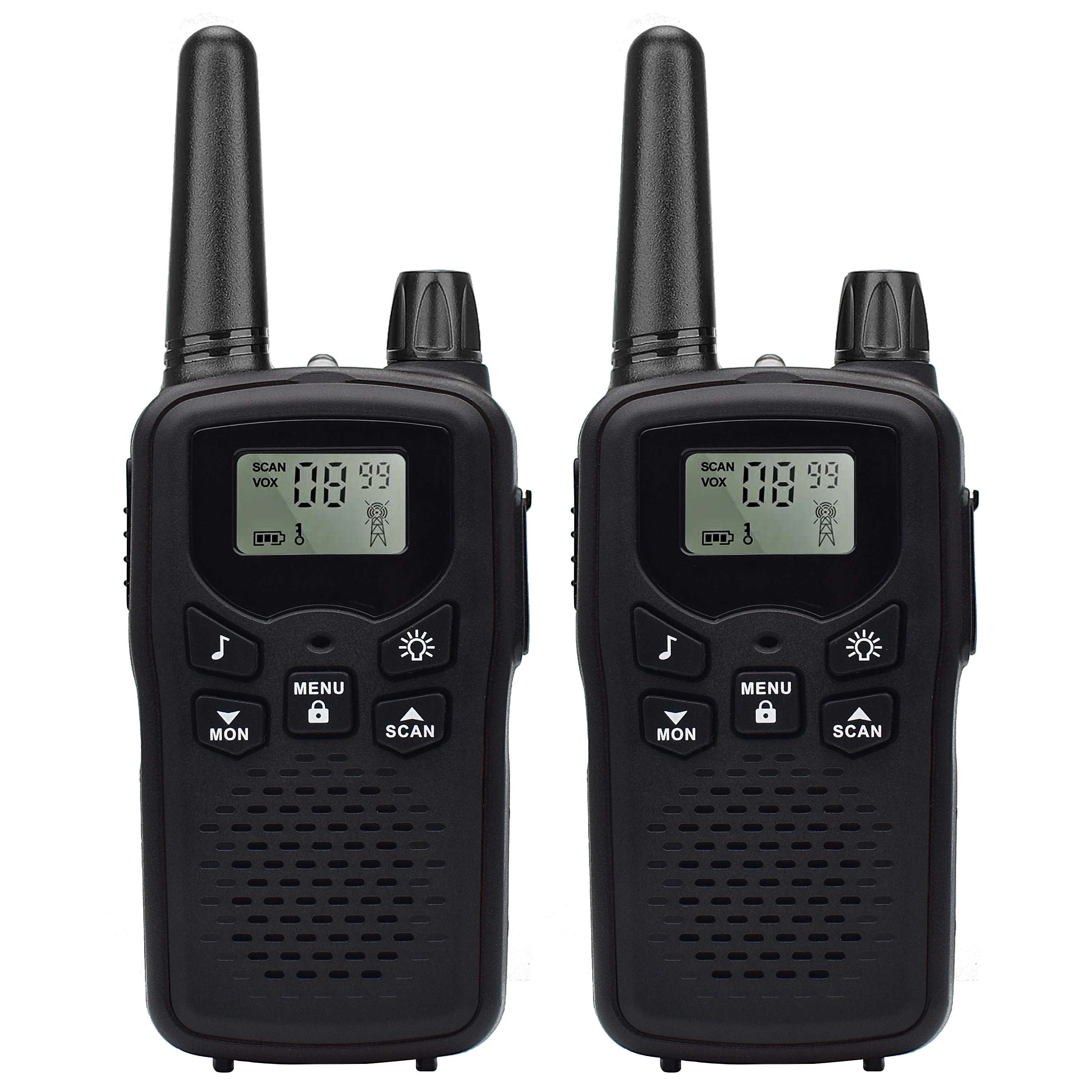 

Wholesale Children Mini Kids 0.5W Walkie Talkie Two Way Radio Handy Talkie Walkie, Black, red, blue, orange, customized