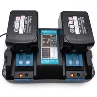 

DC18RD Rapid Charger Replacement 18V Power Tool Li-ion Charger 4.5A 14.4V for Makita DC18RA DC18RC with USB Port
