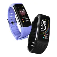 

C6 Amazing Gift Pedometer Heart Rate Blood Pressure Fitness Bracelet Activity Tracker Smart Band