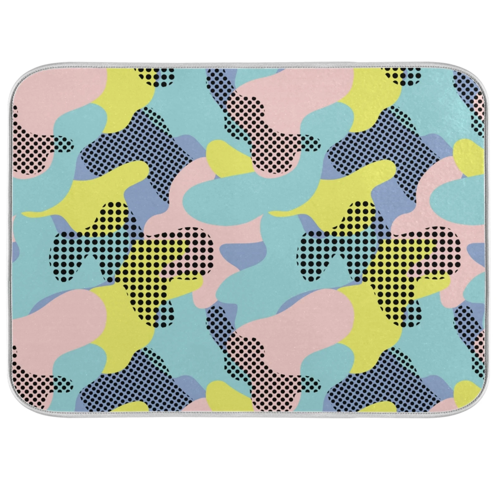 

Amazon Hot Selling Countertop Dish Drying Rack Mat Kitchen Dish rack Mat On sales