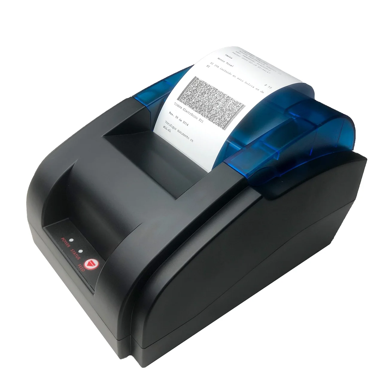 

USB Btooth thermal printer receipt pos Desktop 58mm e-boleta Fiscal SII