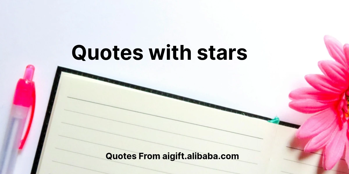 quotes with stars