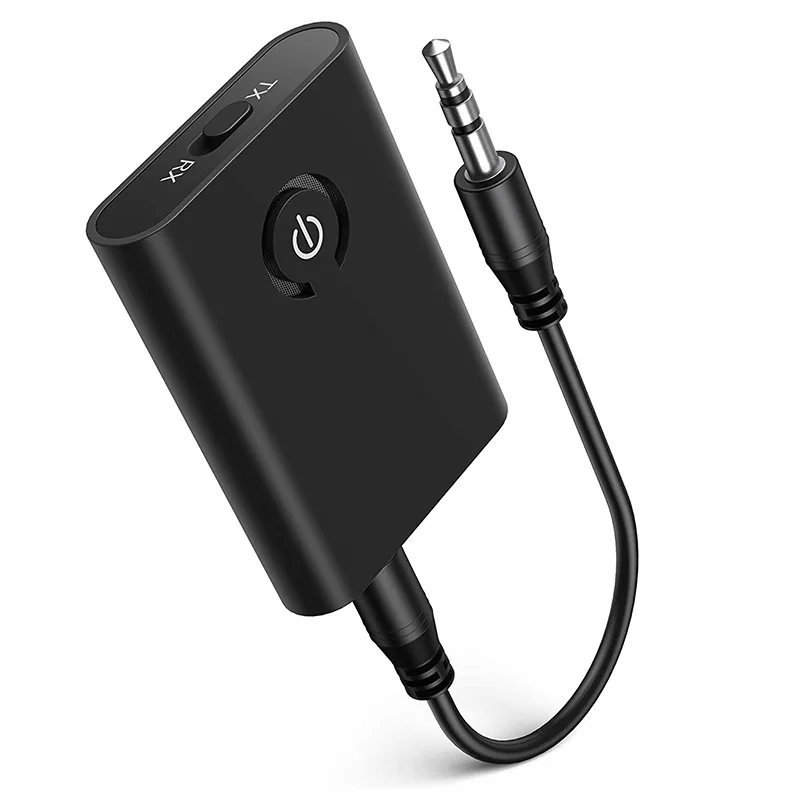 

2 in 1 Bluetooth 5.0 Transmitter Receiver TV PC Car Speaker 3.5mm AUX Hifi Music Audio Adapter for Car Home Stereo Device
