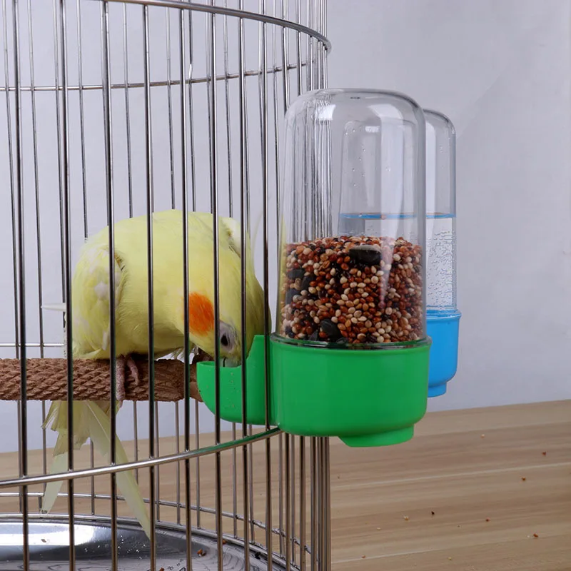 

Water Drinker Pet Hanging Bottle Drink Fountain Dispenser Bird Water Cup Bird Cage Accessories Bird Auto Feeder