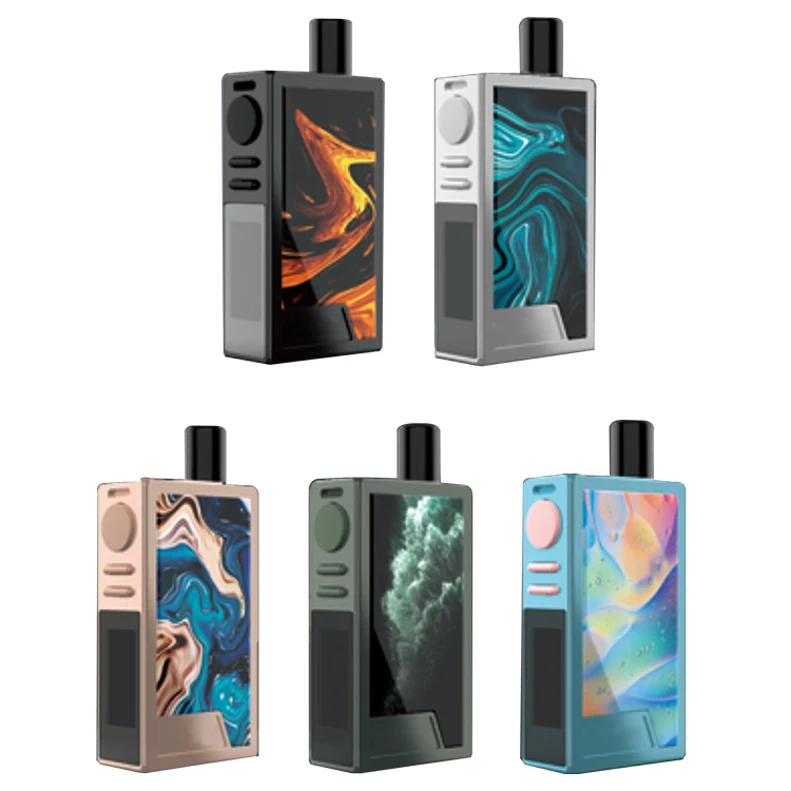 

Figo electronic cigarette manufacturer Box Mod Kits CBD 40w 80W Pod Battery Egic Vape Mod, Black