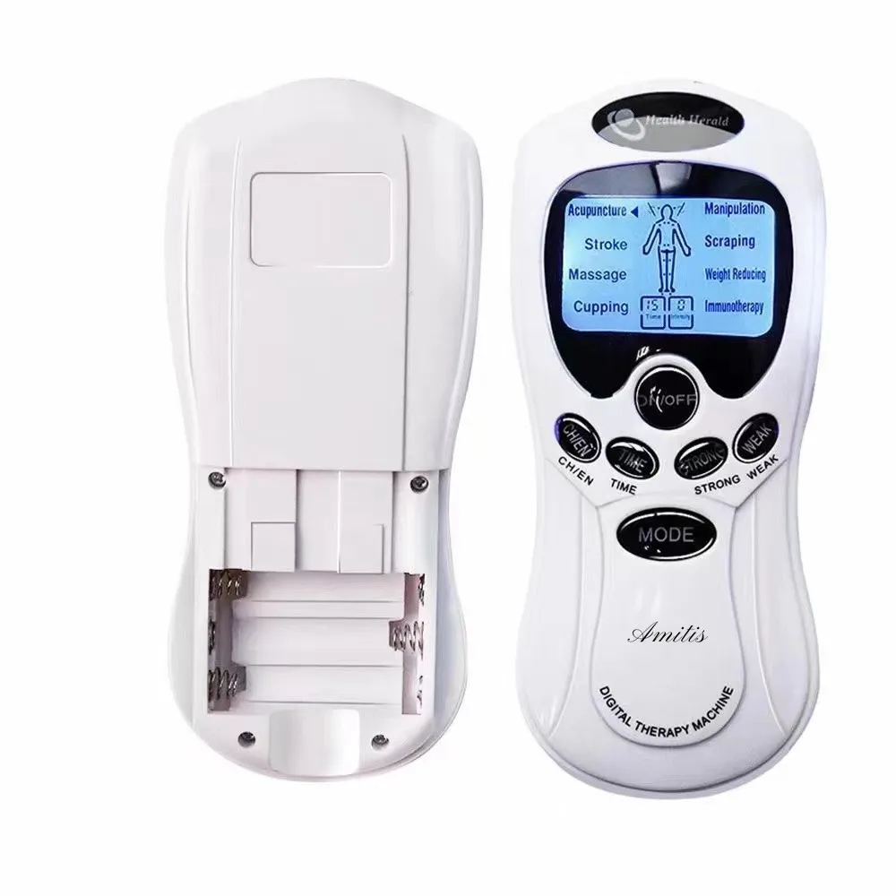 

Ems Muscle Stimulator Acupuncture Body Massage Digital Therapy Machine, White