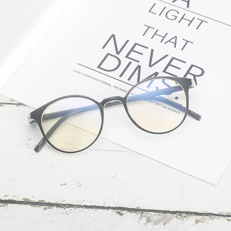 

RENNES [RTS] Literary glasses frame round PC frame radiation protection optical spectacle, Customize color