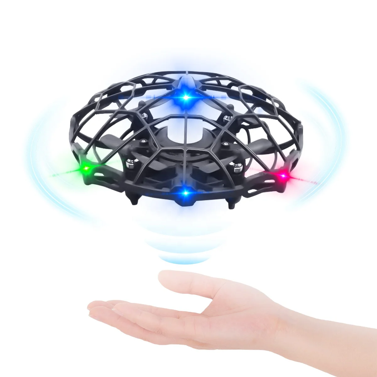 

Wholesale High Quality Mini Hand Drone UFO Interactive Aircraft Toy For Kids, 3 colors