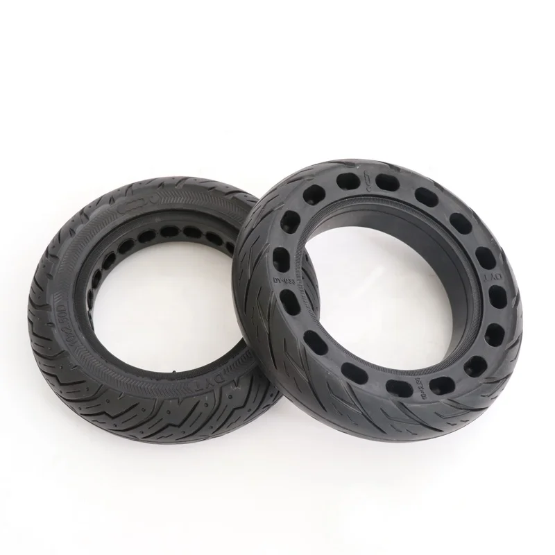 

10X2.50 inch Solid Tyre for Ninebot Max G30 Electric Scooter 10 Inch Anti-Explosion Tire 10x2.5 Kickscooter Accessores