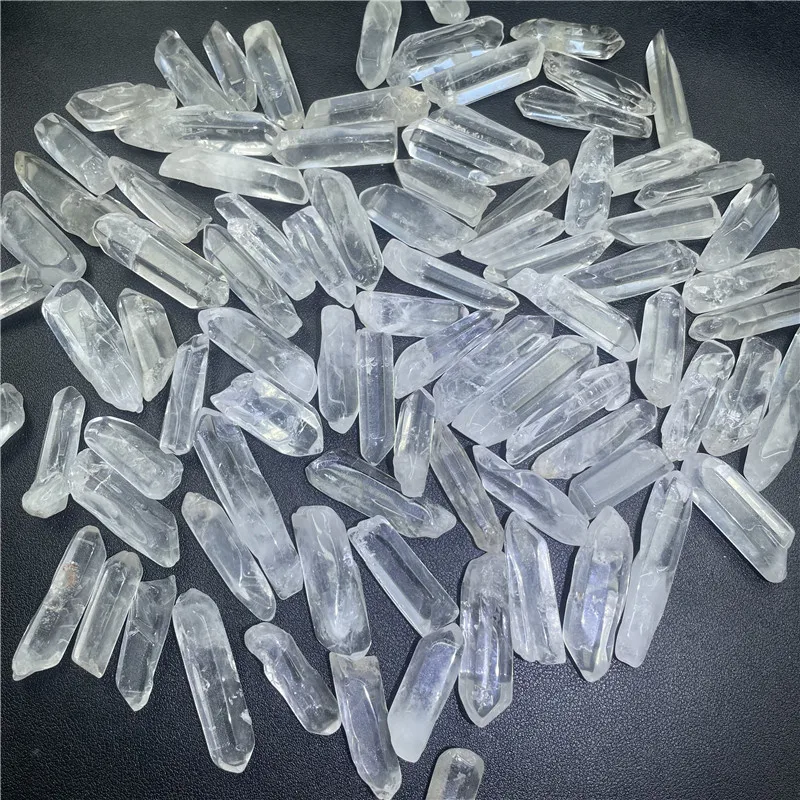 Wholesale Polished Clear Quartz Sticks Small Polished Points for Fengshui Decoration