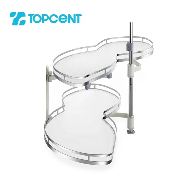 
Topcent functional kitchen magic storage basket pull out swing trays for drawer 