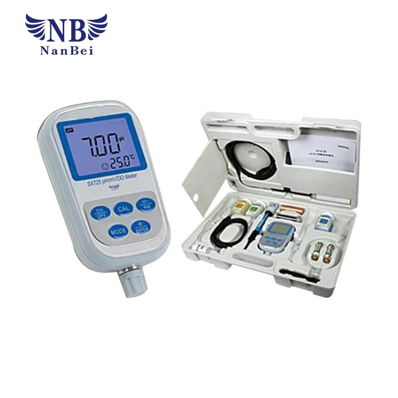 
SX725 Portable pH/Dissolved Oxygen Meter With Data Storage USB Data Output 