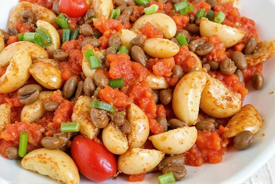 Quinoa bowl seasoned with chemoula