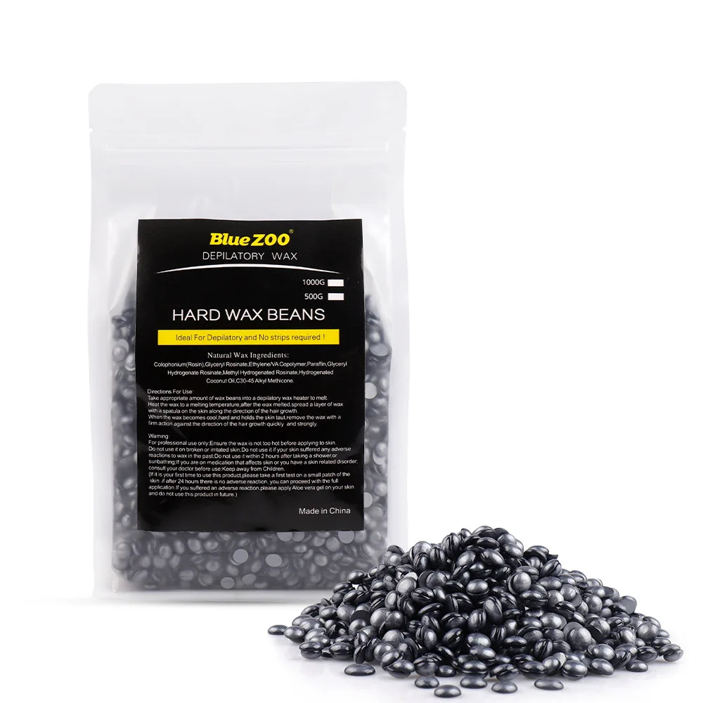 

Hair Removal Full Body Brazilian Bikini Beads Waxing for Sensitive Skin Face Bikini Legs Eyebrow Women Men 500g Hard Wax Beans