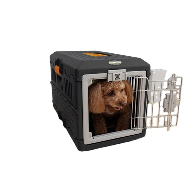 

Folding air box cat and dog consignment cage pet out cage car folding pet cage Flight Case