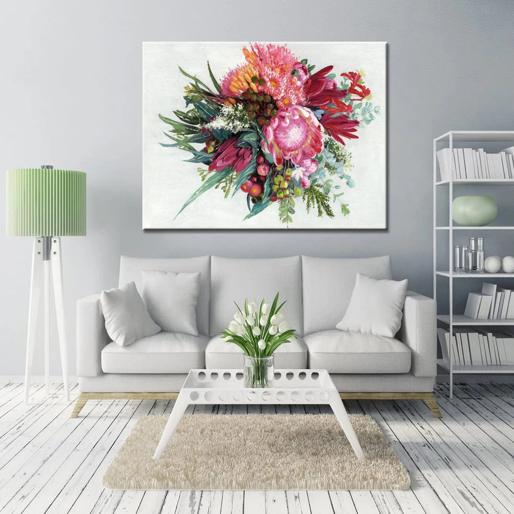 Hand-painted Spring Landscape