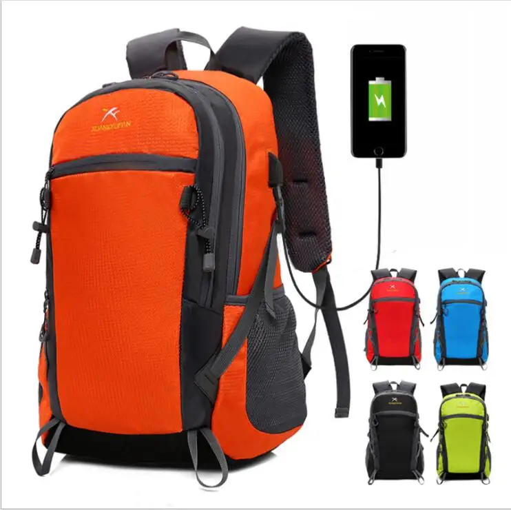 

Waterproof Climbing Backpack Rucksack 40L Outdoor Sports Bag Travel Backpack Camping Hiking Backpack Women Trekking Bag For Men