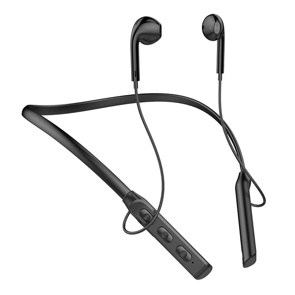 

GB02 TWS 2021 Latest BT V5.0 Bass Sound Wired blutooth Neck Band Headset