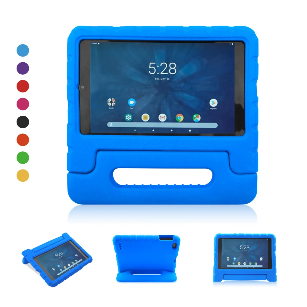 

Tablet case for Walmart ONN 8inch Kids case Anti-shock, Multi colors