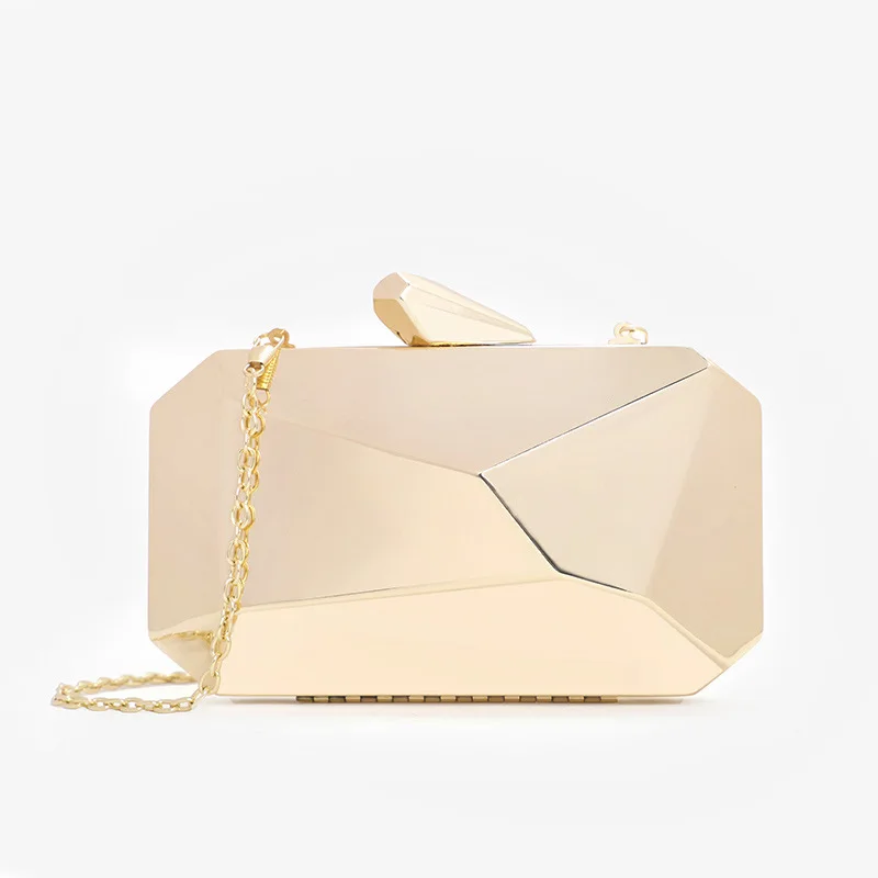 

HOT Fashion Luxury Lady Cross-body Purses Shine Metal Clutch evening bag for Party Wedding Women Evening Bags Shoulder Handbag