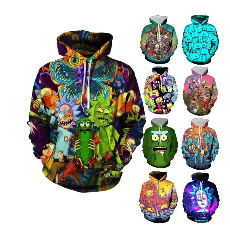 

EVERTOP OEM/ODM Ropas Sudadera Hombre Sueter Men Hoodies Plus Size Anime Clothing Cosplay Polyester Hoodie For Sublimation Blank