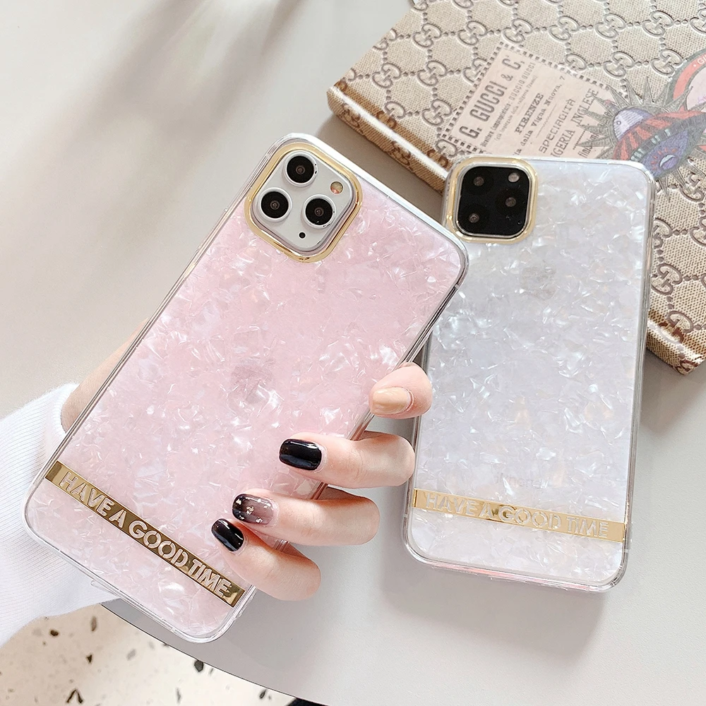 Oem Custom White For Iphone Cases 11 Pro Max Xr Girly Soft Girl Gold