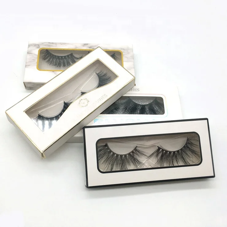 

custom vendors wholesale white paper empty lash boxes