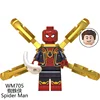 Super hero legoes Captain Marvel The Endgame mini action figures minifigs Spiderman Far from home Building Blocks for Christmas