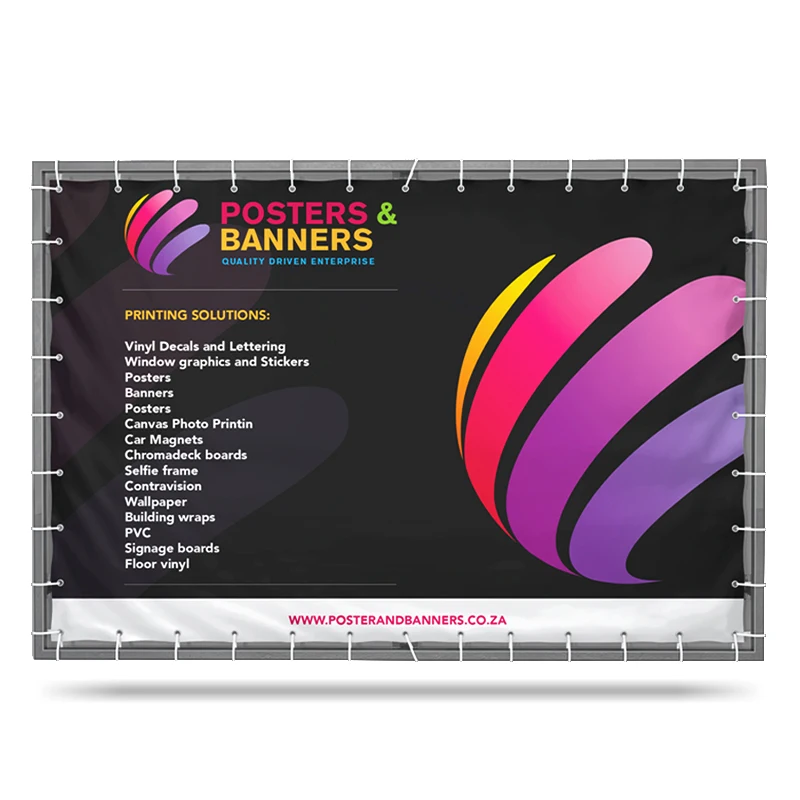 Custom Printing PVC Banners Any Size Outdoor/Indoor Background Banner 13oz Vinyl Backdrop Event Business Party