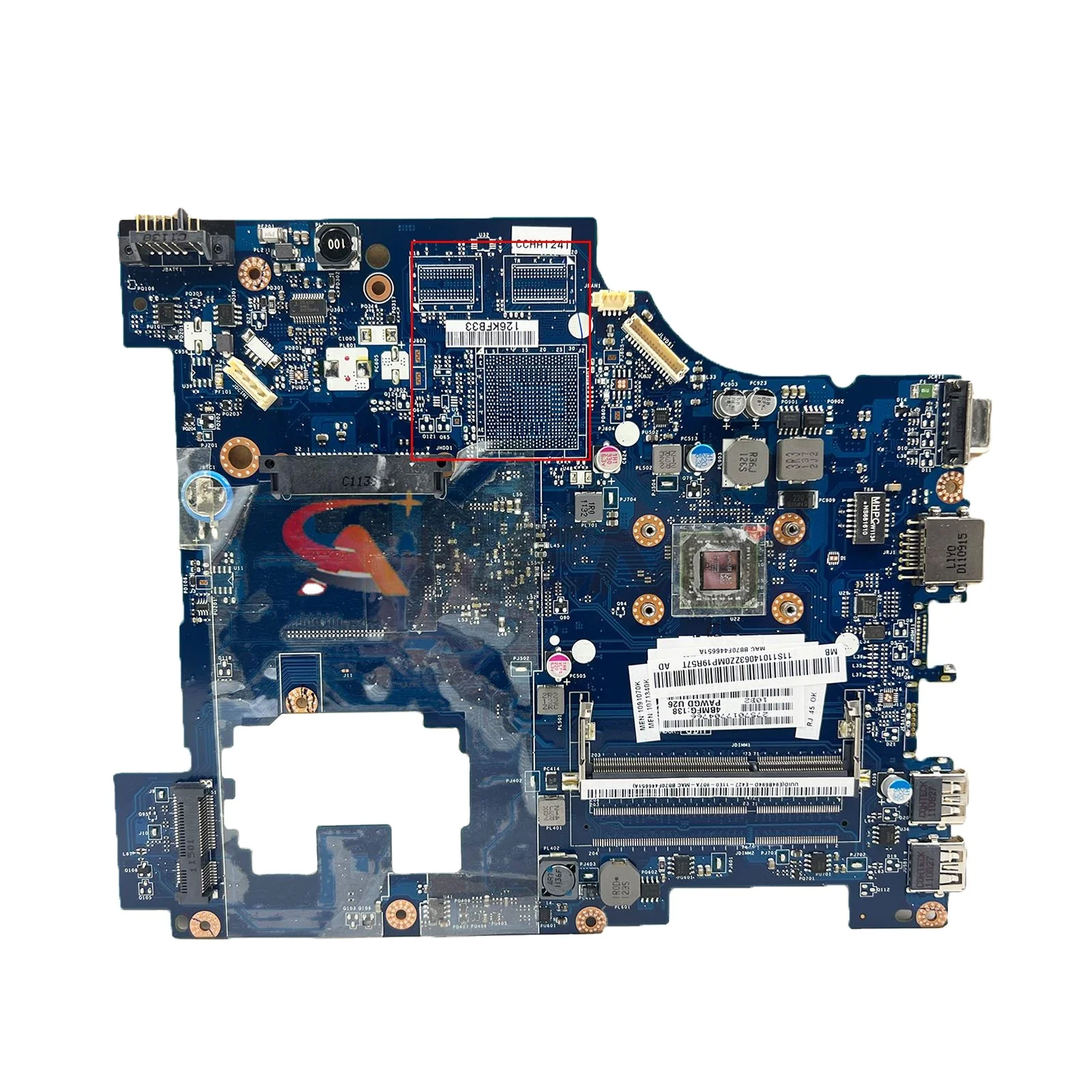 

For Lenovo Ideapad G575 EME300 Laptop Motherboard Mainboard with E300 E450 AMD CPU LA-6757P Motherboard