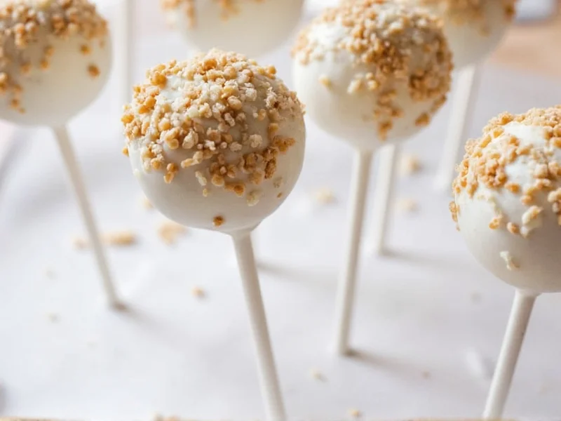 homemade cake pops