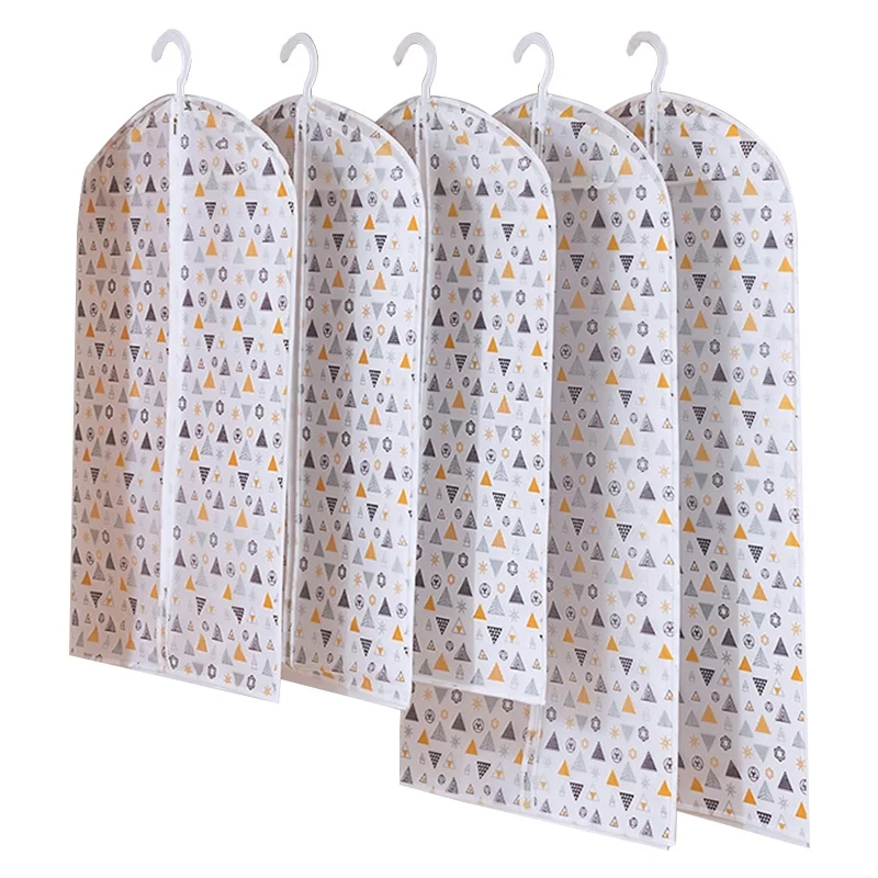 

Prevent clothes from dust hanging Dress garment zip cover fashion design Dress Cover