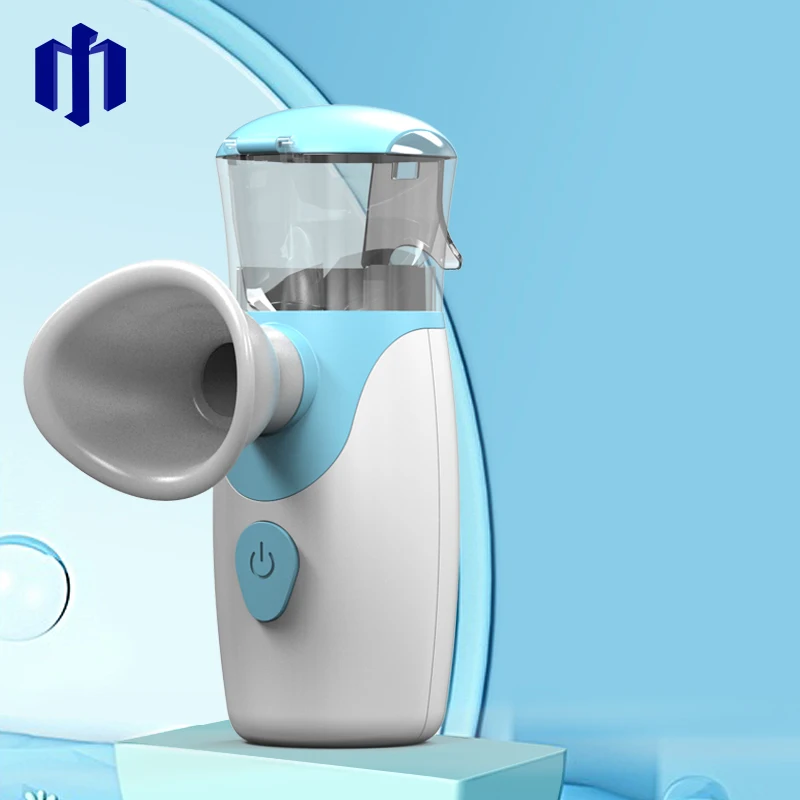

Popular Products Mini Beauty eye care massager apparatus Handy Cool Mist Spray Machine, Blue, pink