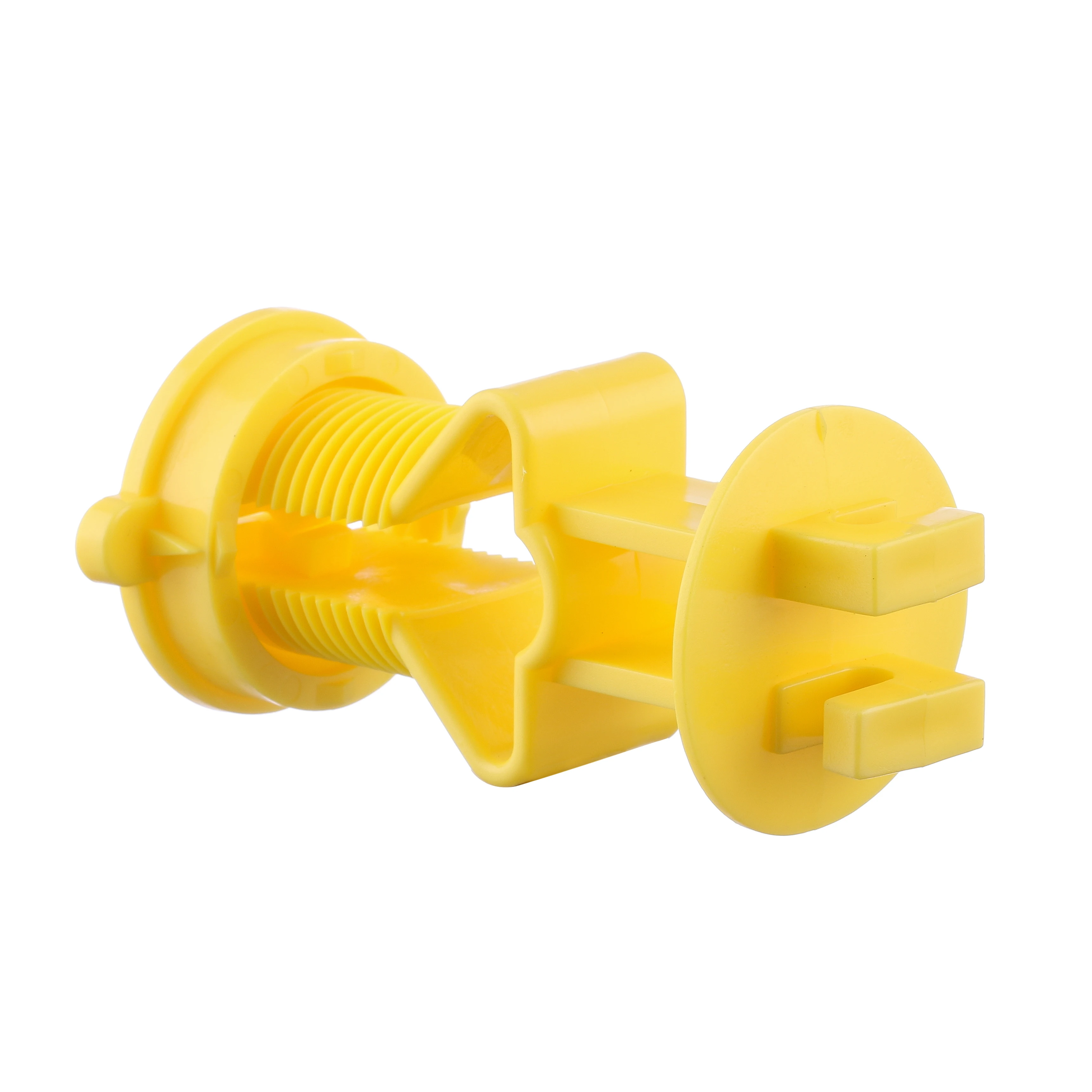 

Terrui INS516 Heavy duty Screw-on T-Post Insulator for Garden fence or Animal Farm Electric Fence Steel Post, Black or customized