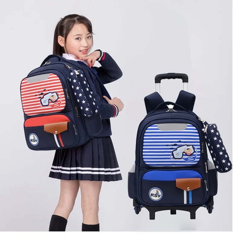 

Twinkle Wheeled trolley Rolling trolley school bags for children girls