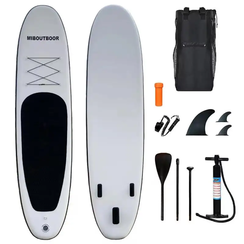 

factory manufacturing sup inflatable stand up paddle boards include surf board paddleboard inflatable paddle board, Black-white