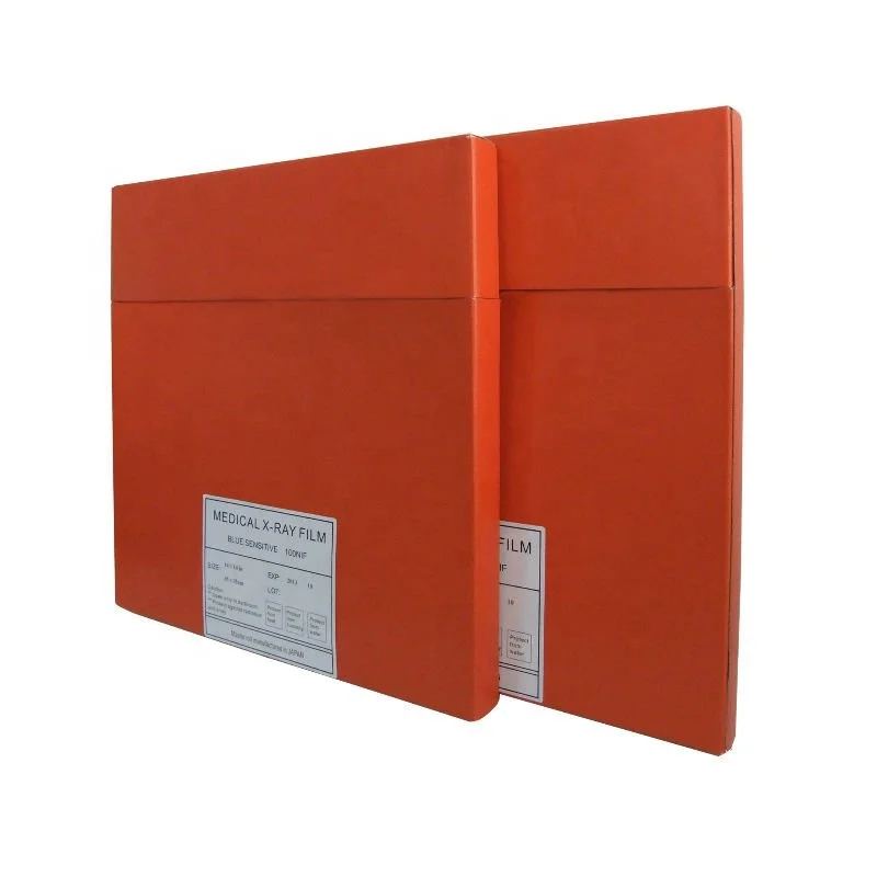 
12x15in blue / green medical x-ray film manufacturer 