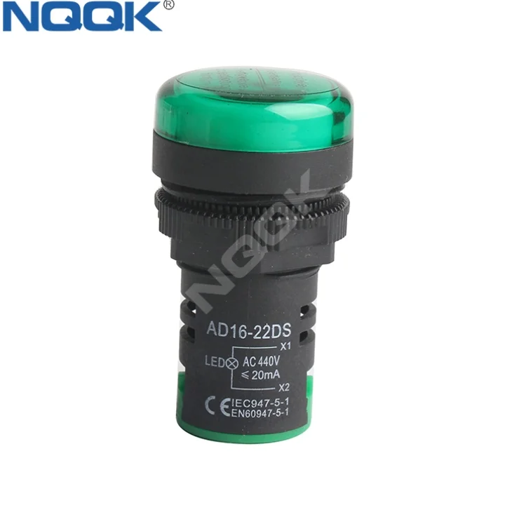 Ad1622ds Ad22 22mm 440v Blue Led Lighting Signal Indicator Lamp Buy