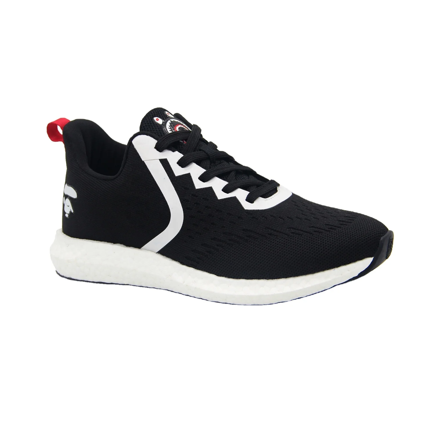 

Running Shoes Flying Knitted Mesh Comfortable Casual Sneakers Custom Logo Walking Style Shoes For Men