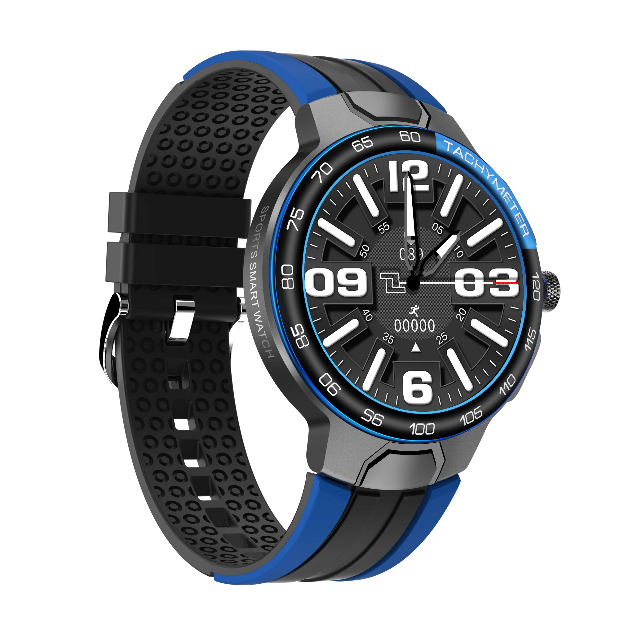 

E15 1.28 Inch Round Color Screen Smart Watch IP68 Waterproof Support Sleep Monitoring Blood Pressure Blood Oxygen Sport Watch