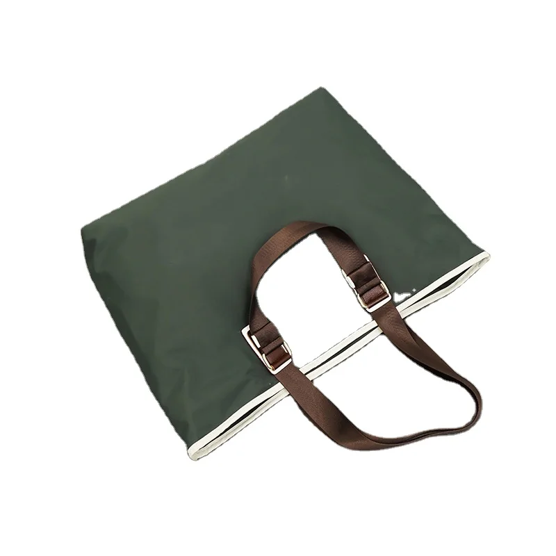 

leather quality collapsible travel duffle bag, Customized