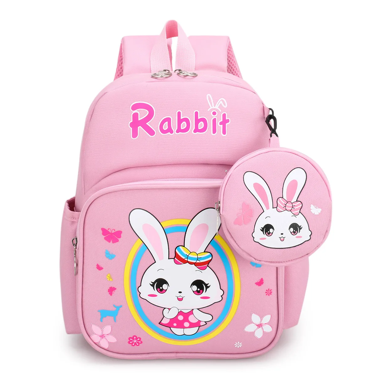 

2021 Fashionable Student Book Backpack Large Capacity Teen Backpack Cute schoolbag for girls boys, Customized color