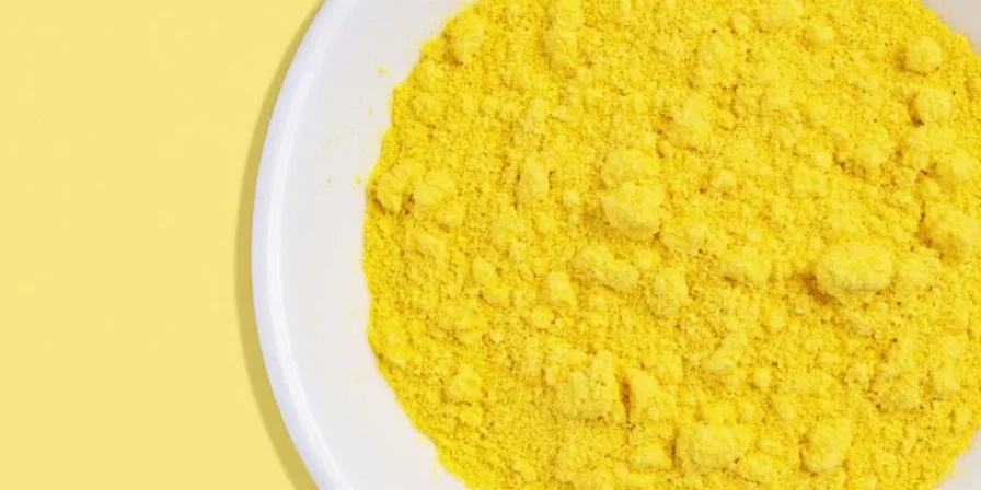 DIY lemon powder being ground in a blender