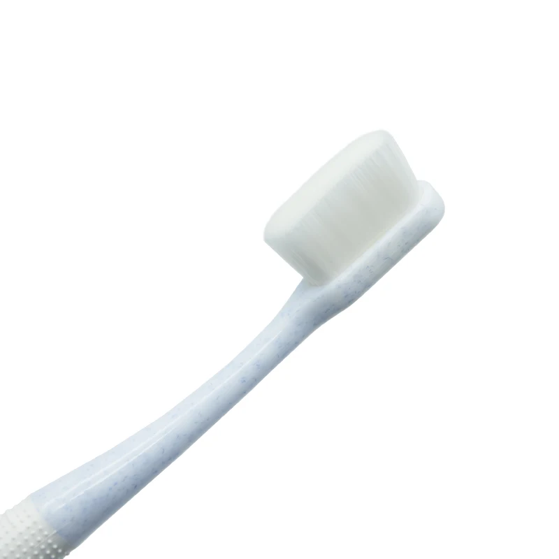 

Lula Wheat Straw Natural 10000 Floss Bristles Microfiber Ultra Soft-bristled Adult Nano Toothbrush For Sensitive Teeth Oral Gum