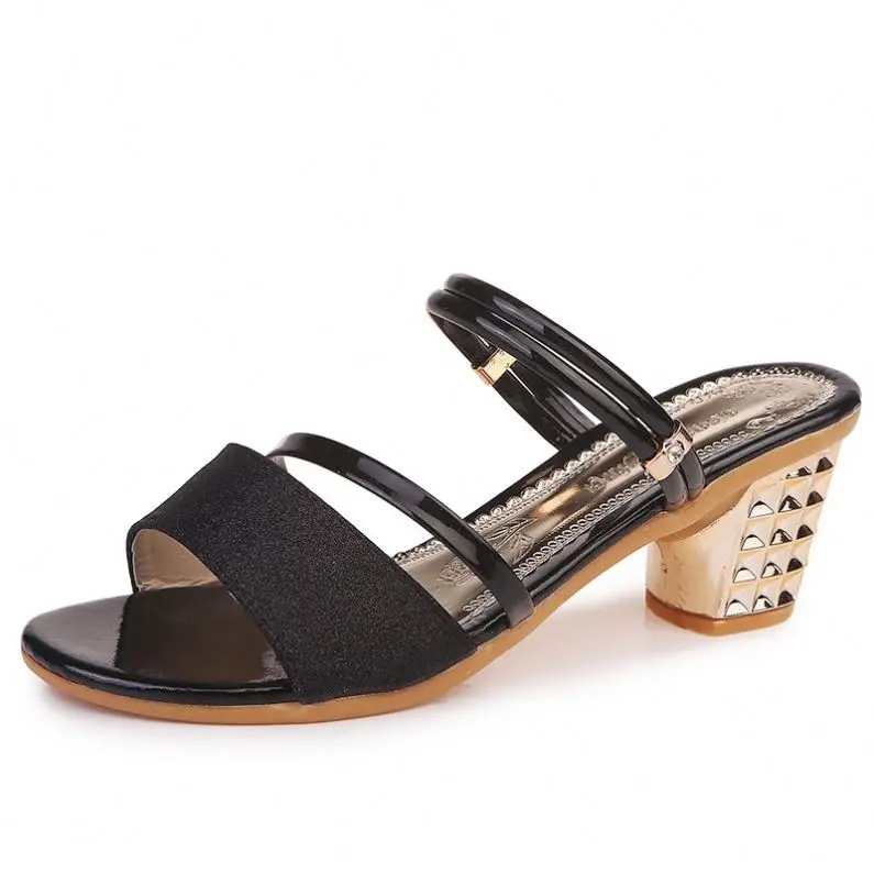 

Women's Sandals Summer New High-heeled Hollow slippers high heel Shoes