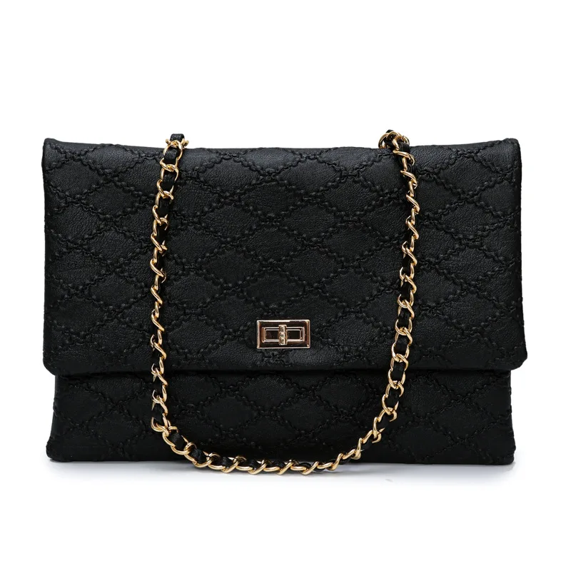 

Fashion designer black cross body bag luxury square ladies shoulder bag, Multi