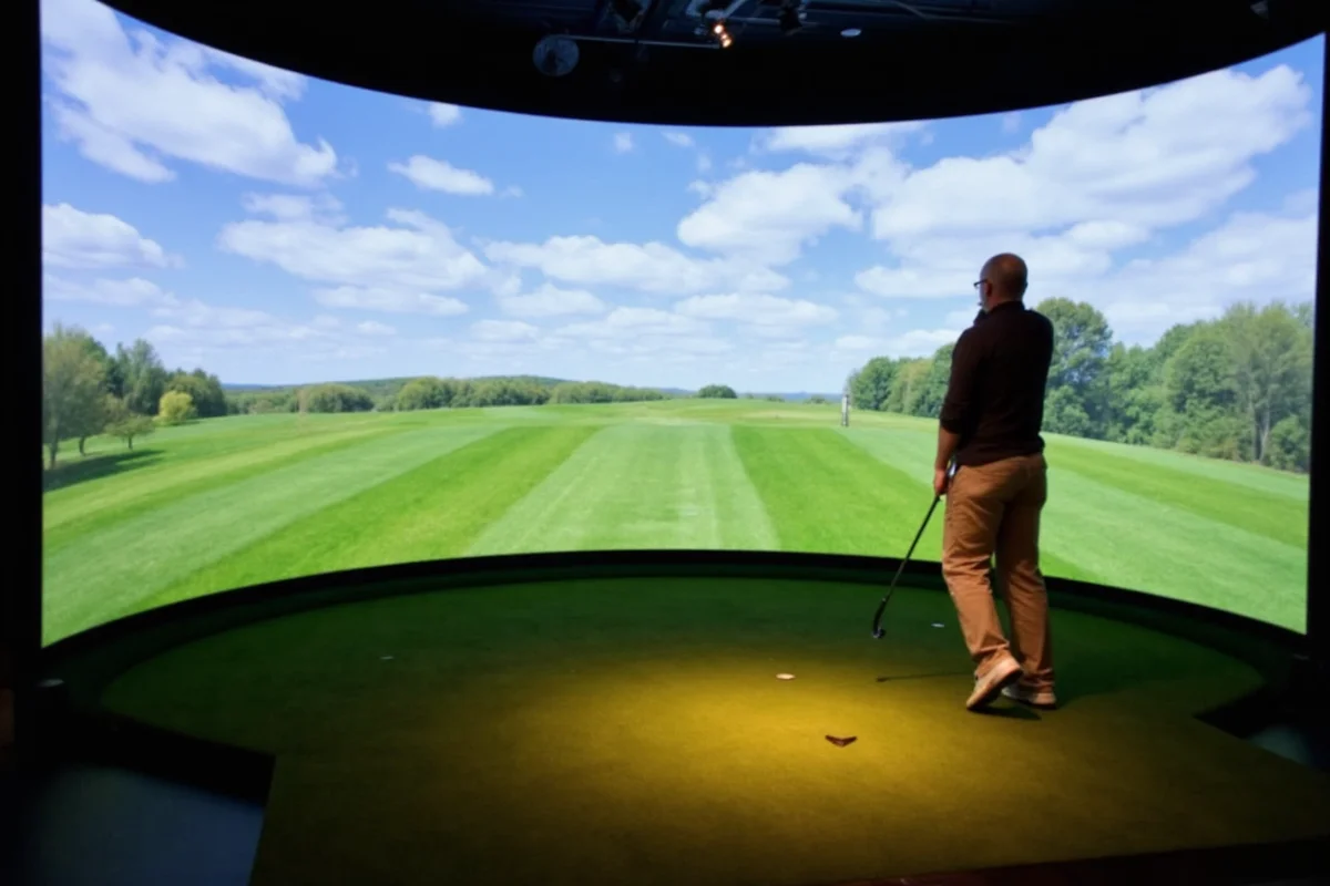 do it yourself golf simulator