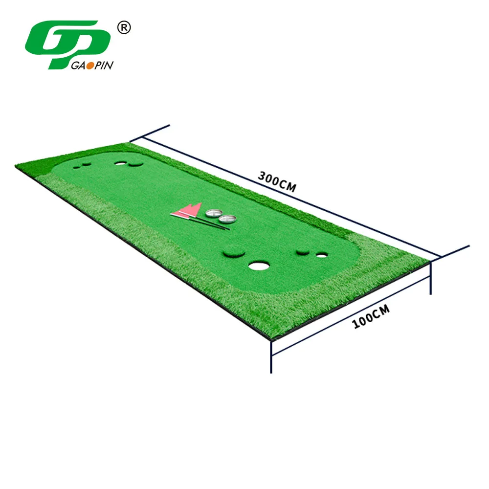 

Wholesale Golf Putting Green Indoor Outdoor Artificial Grass Portable Golf Training Aids Golf Green Putting Trainer Mat